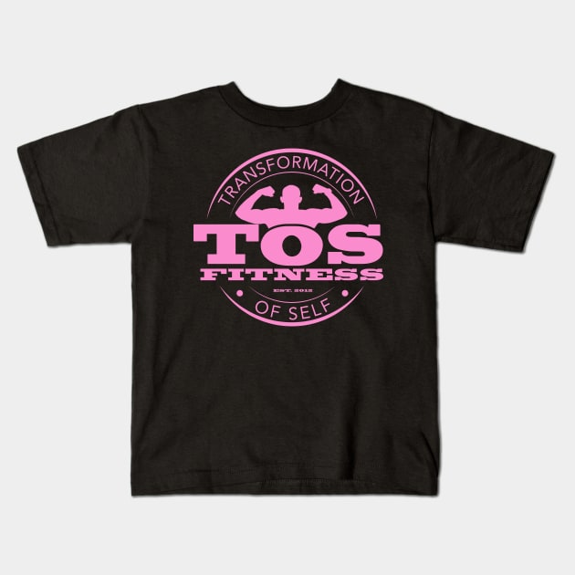 TOS Breast Cancer Awareness Month T-Shirt Solid Kids T-Shirt by Transformation of Self 